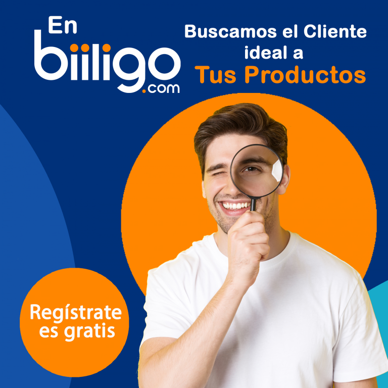 Registrate en biiligo.com