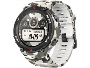 Amazfit T-Rex - Reloj Militar inteligente con GPS, deportivo militar para hombre, pantalla AMOLED de 1.3 pulgadas, resistente al agua.
