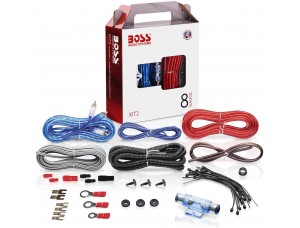 BOSS Audio KIT de Instalación Cableado Amplificador de calibre 8 para Carros