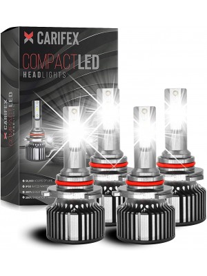 Bombillas Luz LED compactas para faros delanteros 9005-HB3 de haz alto H11-H9 LED de haz bajo.