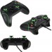 Control Cableado Xbox One Zamia con doble vibración para Xbox One-S-X-PC Windows Negro