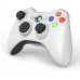 Control inalámbrico VOYEE con Receptor Compatible con Microsoft Xbox 360-Slim Windows 11 10 8 7 Blanco