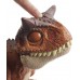 Jurassic World Camp Cretaceous Chompin Carnotaurus Toro - Figura de acción de dinosaurio con botón activado y movimientos.
