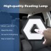 Luz LED  de lectura interior para coche, recargable por USB,  lectura automática inalámbrica, para techo.