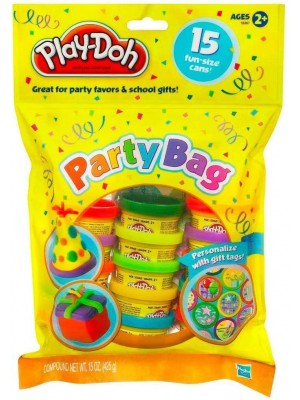 Play-Doh Bolsa de fiesta masa, 15 unidades, colores surtidos - Dos paquetes