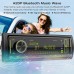Radio marina estéreo de un solo din, con pantalla LCD digital, radio FM AM para automóvil, reproductor USB-SD-AUX-MP3.