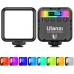 ULANZI VL49 - Luces de vídeo RGB, luz LED para cámara de 360 a todo color, iluminación de fotografía portátil, 2000 mAh recargable.