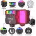 ULANZI VL49 - Luces de vídeo RGB, luz LED para cámara de 360 a todo color, iluminación de fotografía portátil, 2000 mAh recargable.