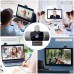Webcam HD 1080P,  con micrófono, cubierta y gran angular de 110 grados, Plug n Play, conferencia Zoom-SKYPE