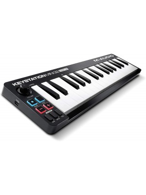 M-Audio Teclado en miniatura USB MIDI ultraportátil Keystation, con ProTools First M-Audio Edition y Xpand 2 de AIR Music Tech