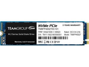 TEAMGROUP MP34 SSD 2TB con DRAM SLC Cache 3D NAND TLC NVMe 1.3 PCIe Gen3x4 M.2 2280 SSD interno  hasta 3.500 2.900 MBs