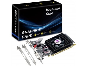 GeForce GT 730 2GB DDR3 64 Bit PCI Express 2.0 X 8, DVI VGA HDMI de 3 puertos tarjeta gráfica de perfil bajo, tarjeta de video PC