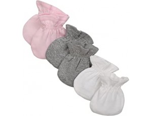 Manoplas para bebé niña, guantes antiarañazos