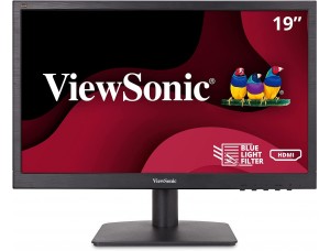 ViewSonic VA1903H WXGA 1366x768p 16.9 Monitor de pantalla ancha, modos de visión personalizados y HDMI