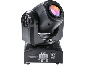 DMX - Luz LED de cabeza móvil de 30 W, iluminación de escenario con 8 GOBO de 15 colores y foco de control activado por sonido para discoteca