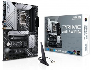 ASUS Prime Z690-P Tarjeta Madre WiFi D4 LGA1700 Intel 12 generación ATX placa base PCIe 5.0, DDR4.