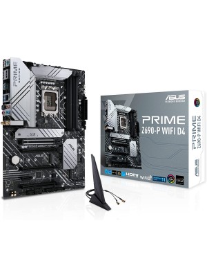 ASUS Prime Z690-P Tarjeta Madre WiFi D4 LGA1700 Intel 12 generación ATX placa base PCIe 5.0, DDR4.