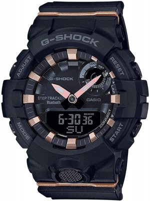 Reloj Casio G-Shock serie S G-Squad Connected Black Resina GMAB800-1A para mujer, Negro, talla única