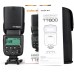Godox 2X TT600 2.4G HSS inalámbrico GN60 maestro-esclavo cámara Thinklite Camer Flash Speedlite incorporado Godox X.