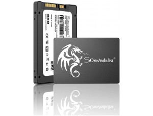 Somnambulist SSD 1TB 2.5 0.276 in 0.28 SATA III 6Gbs Disco duro interno de estado sólido 3D NAND hasta 520Mbs