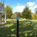 PHINIX Béisbol de espuma suave de 9 pulgadas para la práctica de los niños, paquete de 4 Azul y Verde