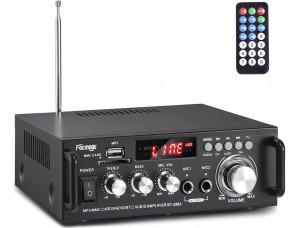 Facmogu - Amplificador de potencia de audio, receptor de audio digital para el hogar