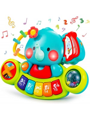 HISTOYE Juguetes para piano de bebé para niños de 1 año de edad, juguetes para bebés de 6 a 12 meses, juguetes de aprendizaje.