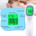 Termómetro digital para adultos y niños, termómetro de frente sin contacto para bebé, termómetro infrarrojo 2 en 1 con alarma de fiebre