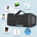 Oraolo - Altavoz Bluetooth fuerte - Altavoz inalámbrico portátil grande de 40 W, sonido estéreo, IPX6 impermeable, micrófono integrado