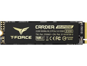 TEAMGROUP T-FORCE CARDEA ZERO Z330 - Disco SSD 2TB con caché SLC y lámina de grafeno y cobre 3D NAND TLC NVMe PCIe Gen3 x4 M.2 2280