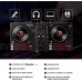 Numark Mixtrack Platinum FX Controlador para DJ, para Serato DJ, con control de 4 desks, mezclador, interfaz de audio, rueda con visualización