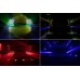 SHEHDS Barra de luz LED con cabezal móvil DJ, foco de iluminación de 8x12W, RGBW, DMX512
