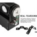 SHEHDS Barra de luz LED con cabezal móvil DJ, foco de iluminación de 8x12W, RGBW, DMX512