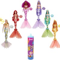 Barbie color reveal, muñeca de sirena