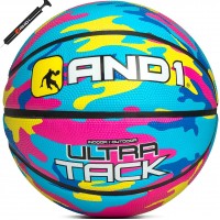 AND1 Ultra Grip - Balón de baloncesto de goma avanzada, tamaño oficial 29.5...