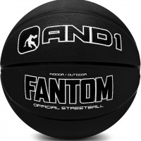 AND1 Fantom - Balón de baloncesto de goma, tamaño oficial, hecho para juego...