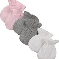 Manoplas para bebé niña, guantes antiarañazos