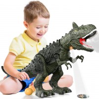 Juguetes de dinosaurio para niños de 4 a 7 años, multifunción, electrónico,...
