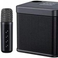 Máquina de karaoke inalámbrica portátil, altavoz Bluetooth con 2 micrófonos...