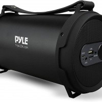 Pyle Boombox Parlantes estéreo Bluetooth portable con batería recargable in...