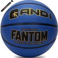 AND1 Fantom - Balón de baloncesto de goma, tamaño oficial, hecho para juego...