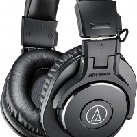 Audio-Technica ATH-M30x Audífonos profesionales de estudio, color negro